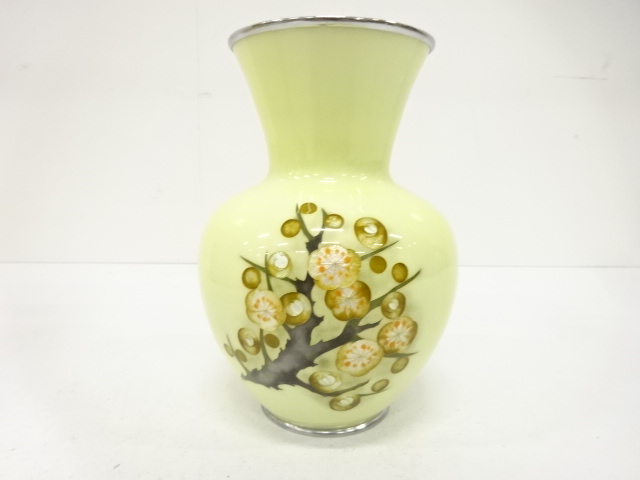  七宝　梅　花瓶